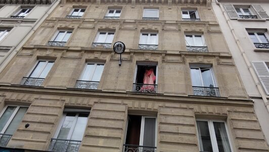 Paris window costume photo