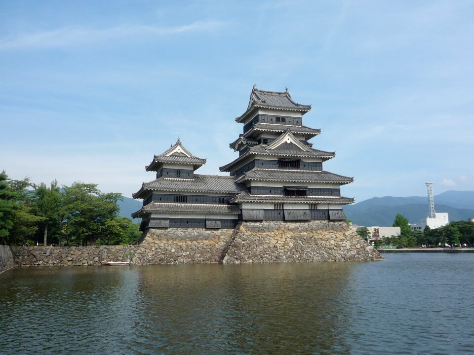 Building castle nagano