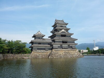 Building castle nagano