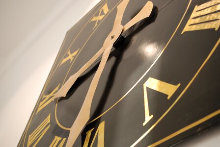 Pointers wall clock dial