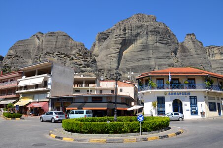 Orthodox landscape rock photo