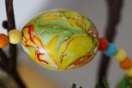 Easter colorful art photo