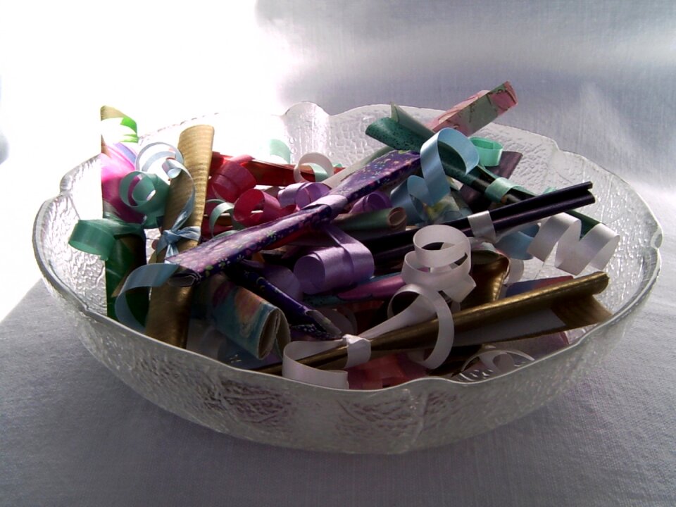 Light colorful gift