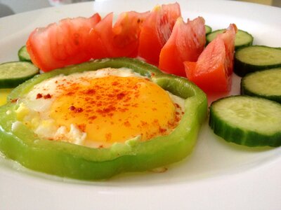 Morning delicious healthy