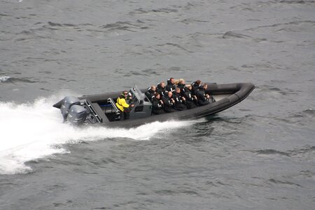 Speed action jetski photo