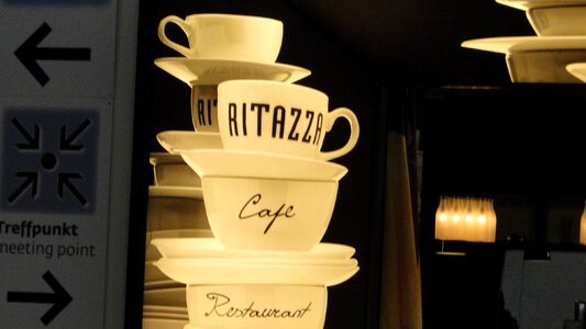 Cup afternoon tea continental