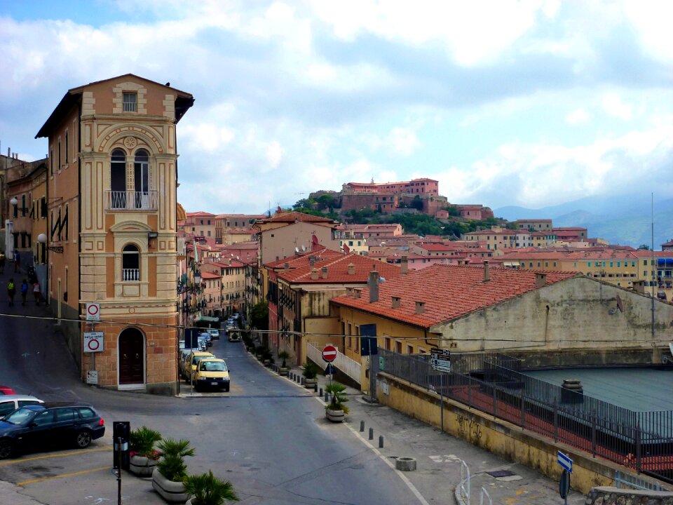 Portoferraio city houses