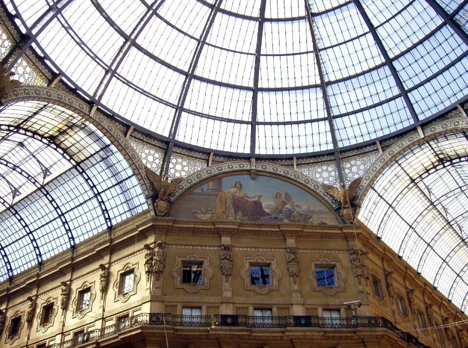 Galleria vittorio emanuele ii architecture milano