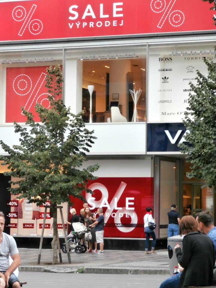Prague purchases convenient shopping