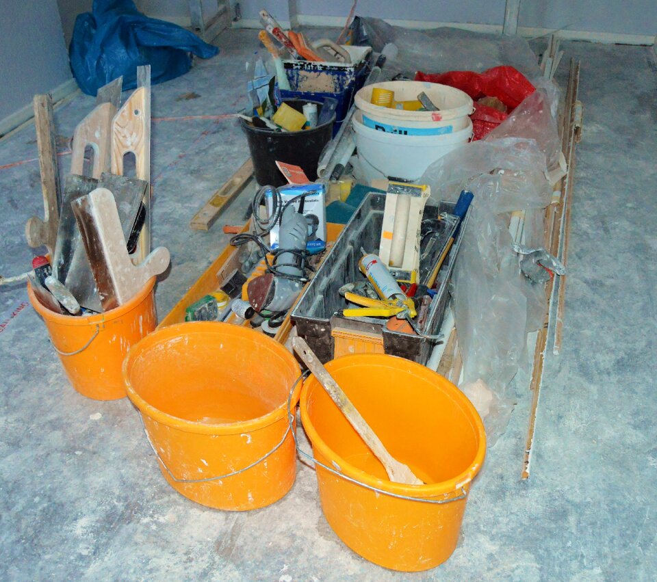 Painter work site