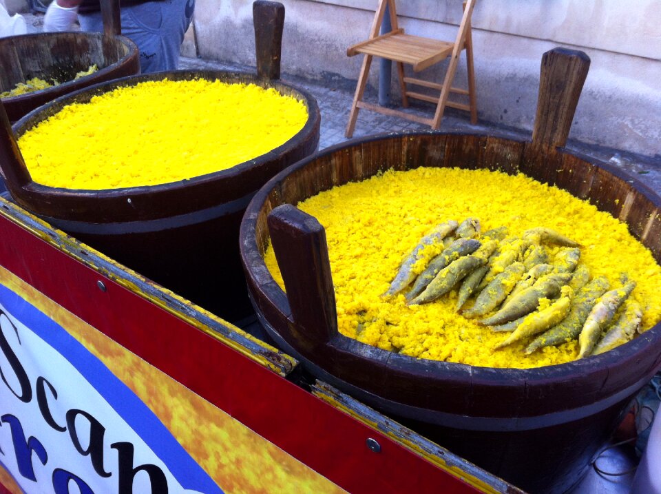 Summer the colors the food