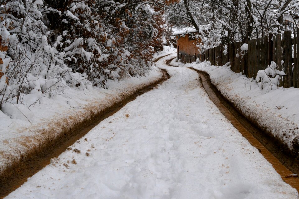 Road snow