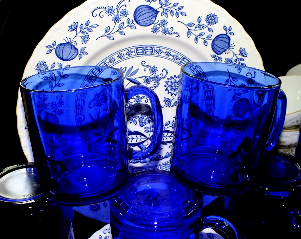 Home decor sapphire vintage