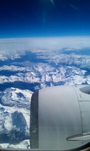 Plane clouds jet engine