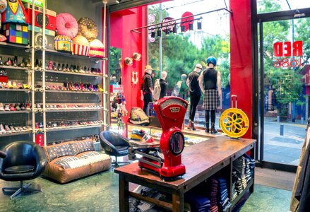 Shop slippers inside