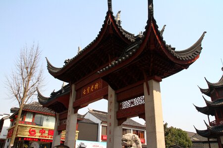 Chinese ancient architecture the octagon the seven treasures