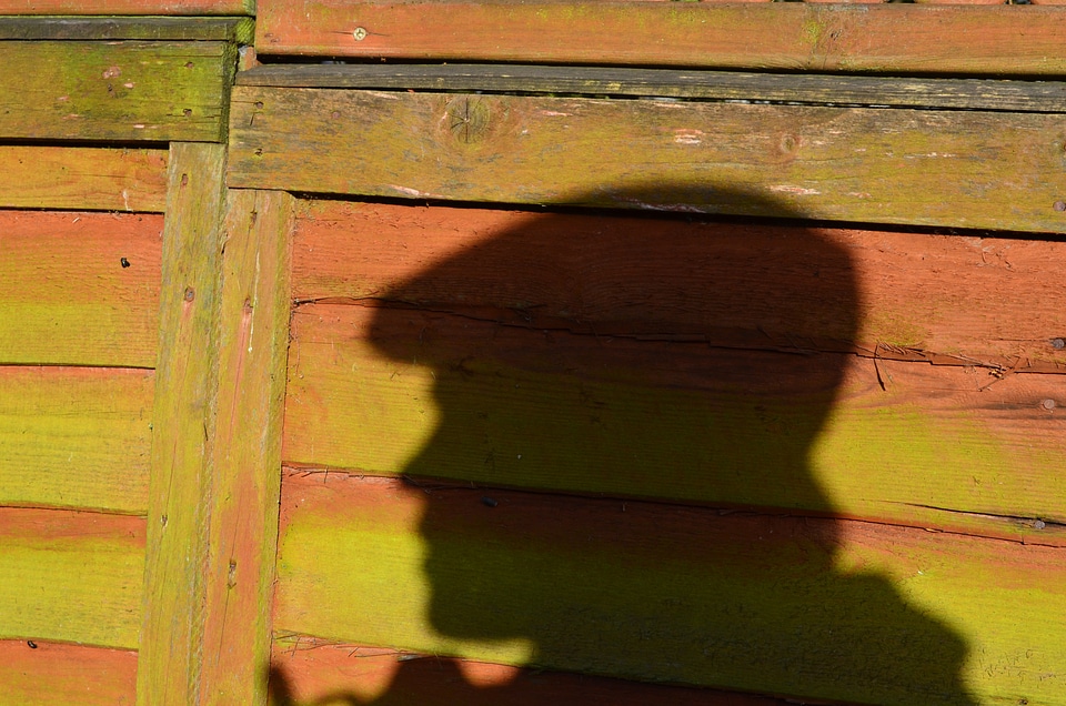 Background fence wood