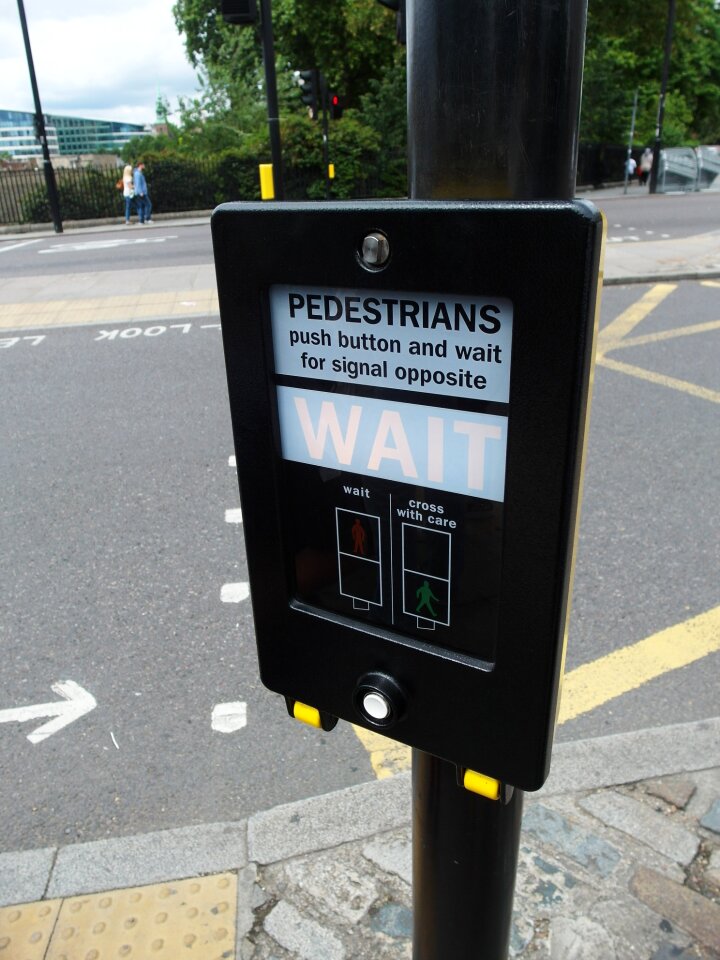 London united kingdom the traffic light