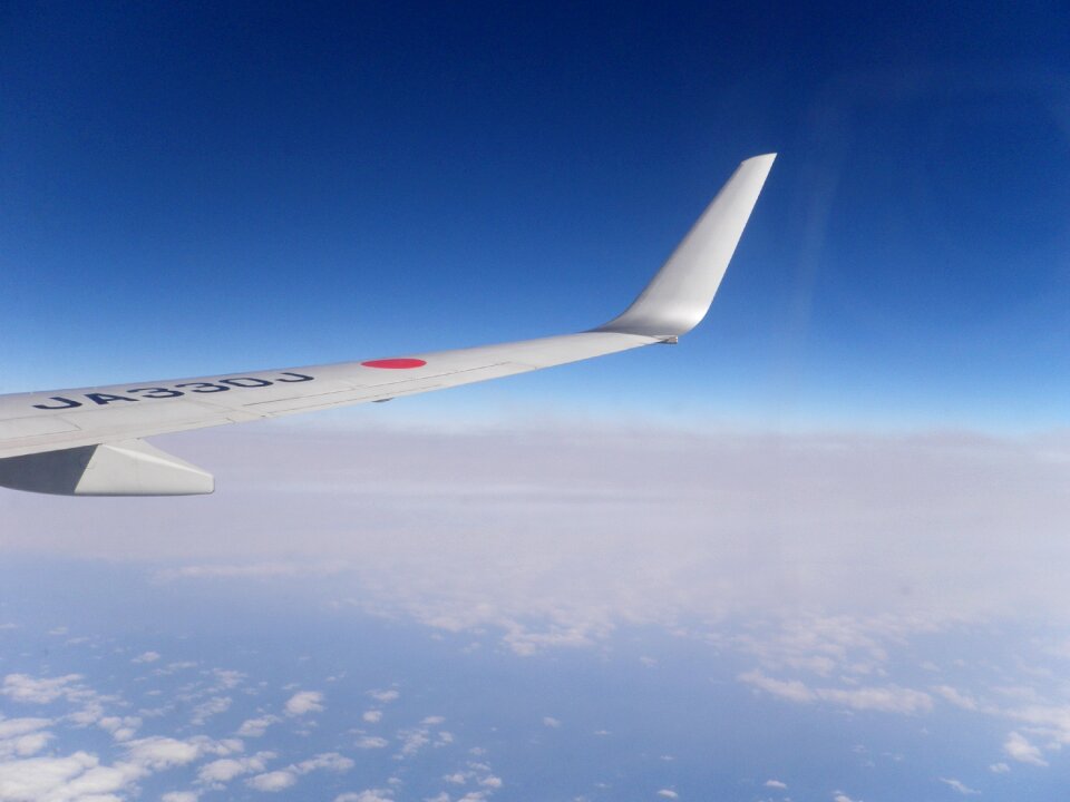 Wings sky cloud