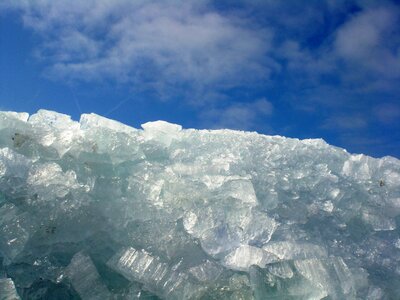 Shelf ice blue heaven