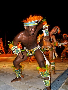 Costume feathered brazil