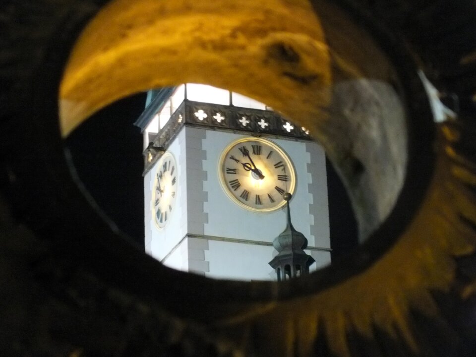Tower night the market