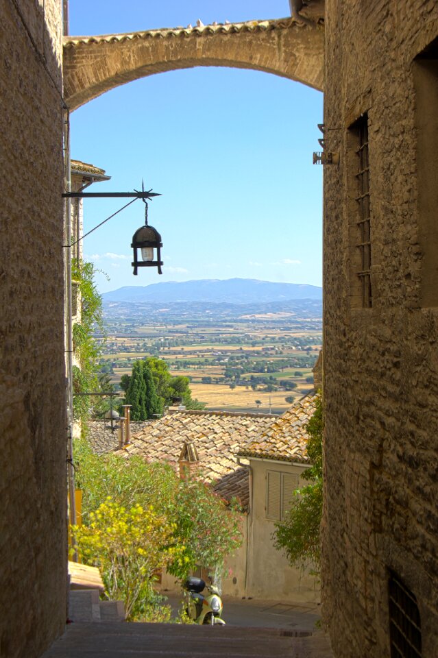 Landscape summer umbria