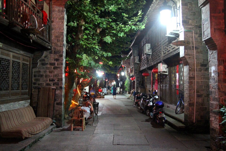 The ancient town traditional building