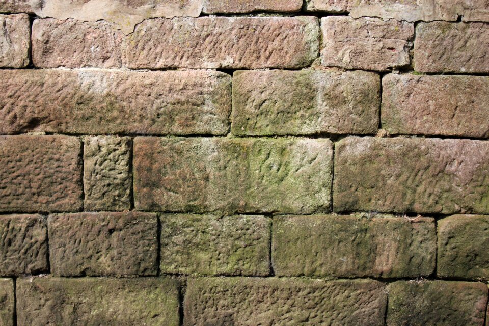 Stone wall background structure