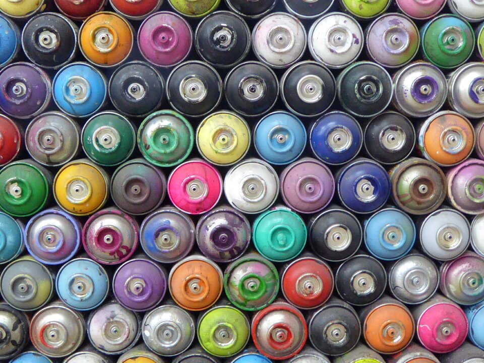 Spray cans workshop web design