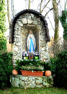 Mother of god christianity statue