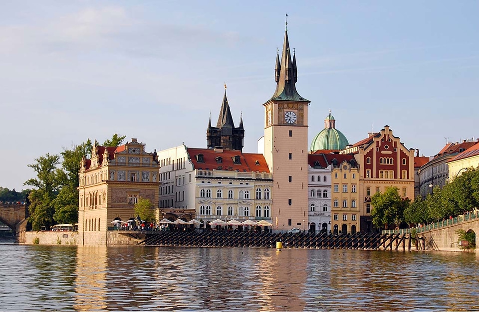 Cathedral landscape prague