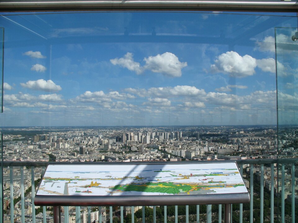 Paris montparnasse sky photo