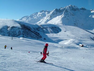High alpine winter photo