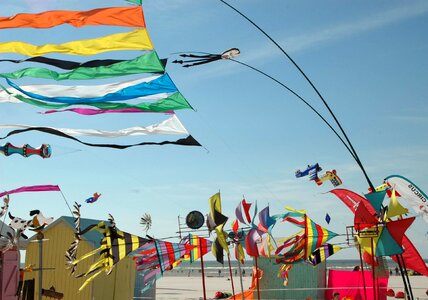 Berck-plage wind sky photo