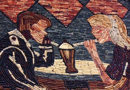 South dakota grain art