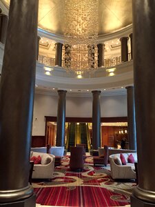 Luxury stylish brown hotel