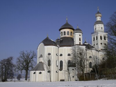 Building monastery church architecture