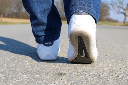 Sports shoes shoes feet