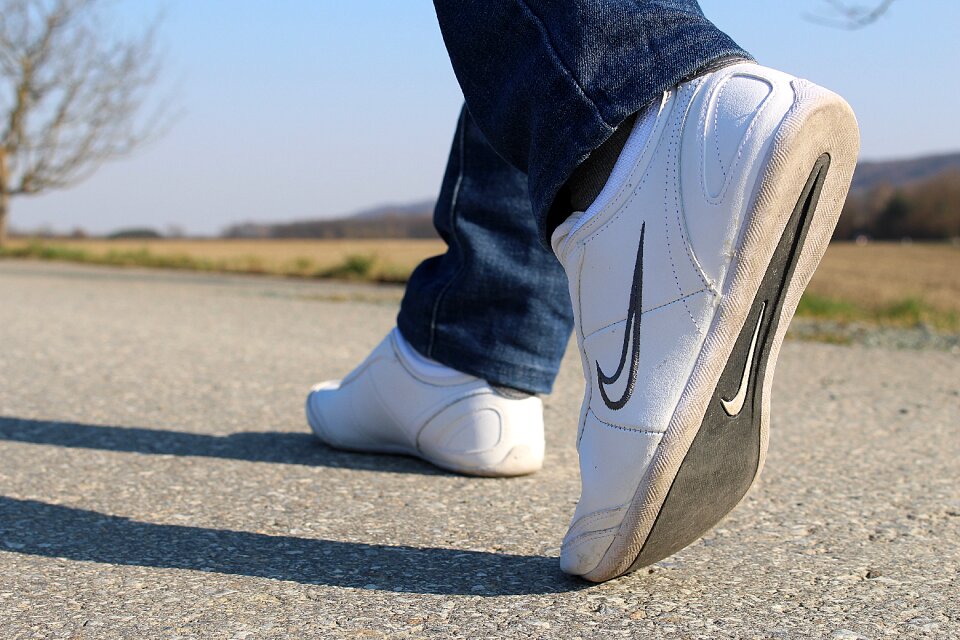 Sports shoes shoes feet