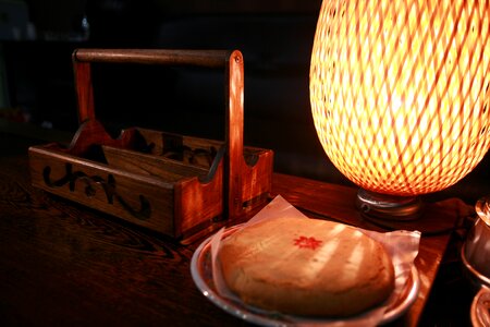 Food containers lamp warm