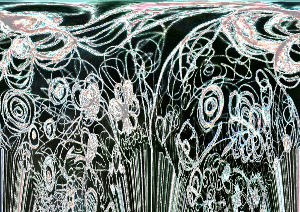 Paint creative pattern