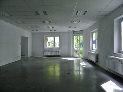 Empty modern renovated