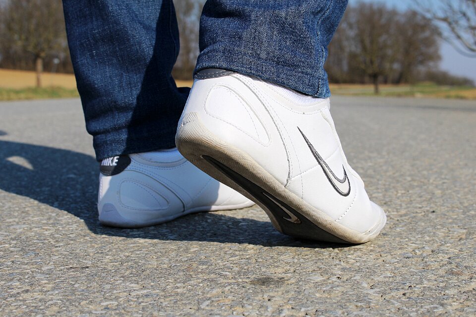 Sports shoes shoes feet