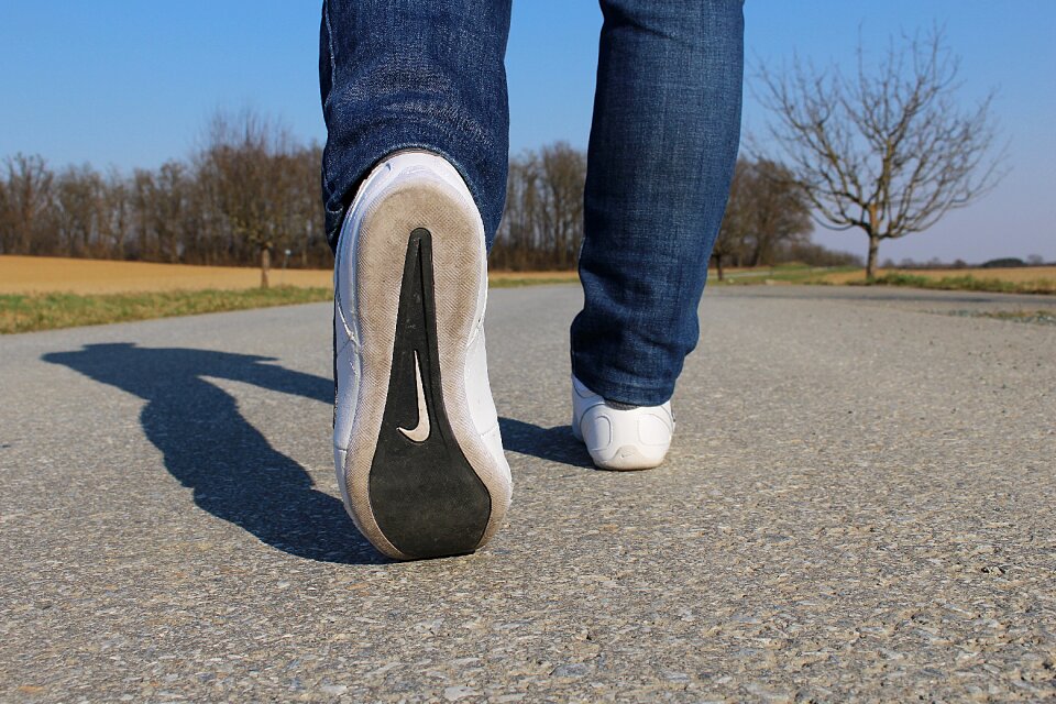 Sports shoes shoes feet