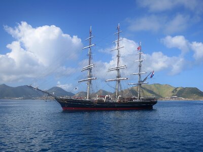 Training ship ships caribbean photo