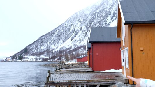 Tromso norway lake photo