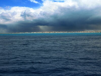Erratic weather coast