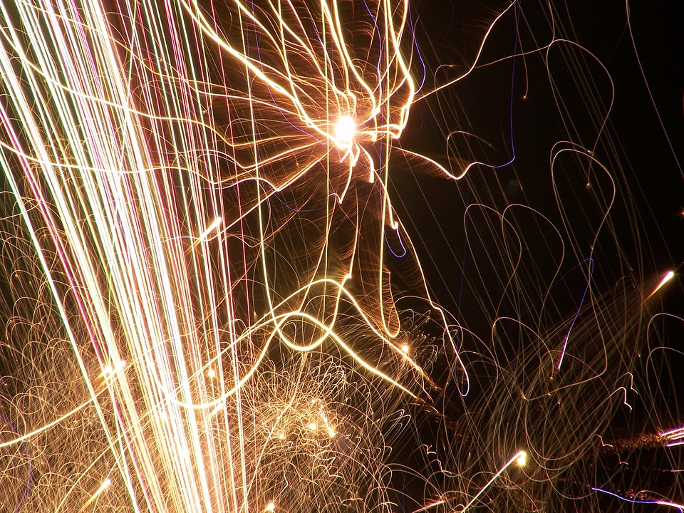 Dark bonfire thanksgiving