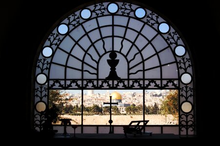 Jerusalem dominus flevit historic center